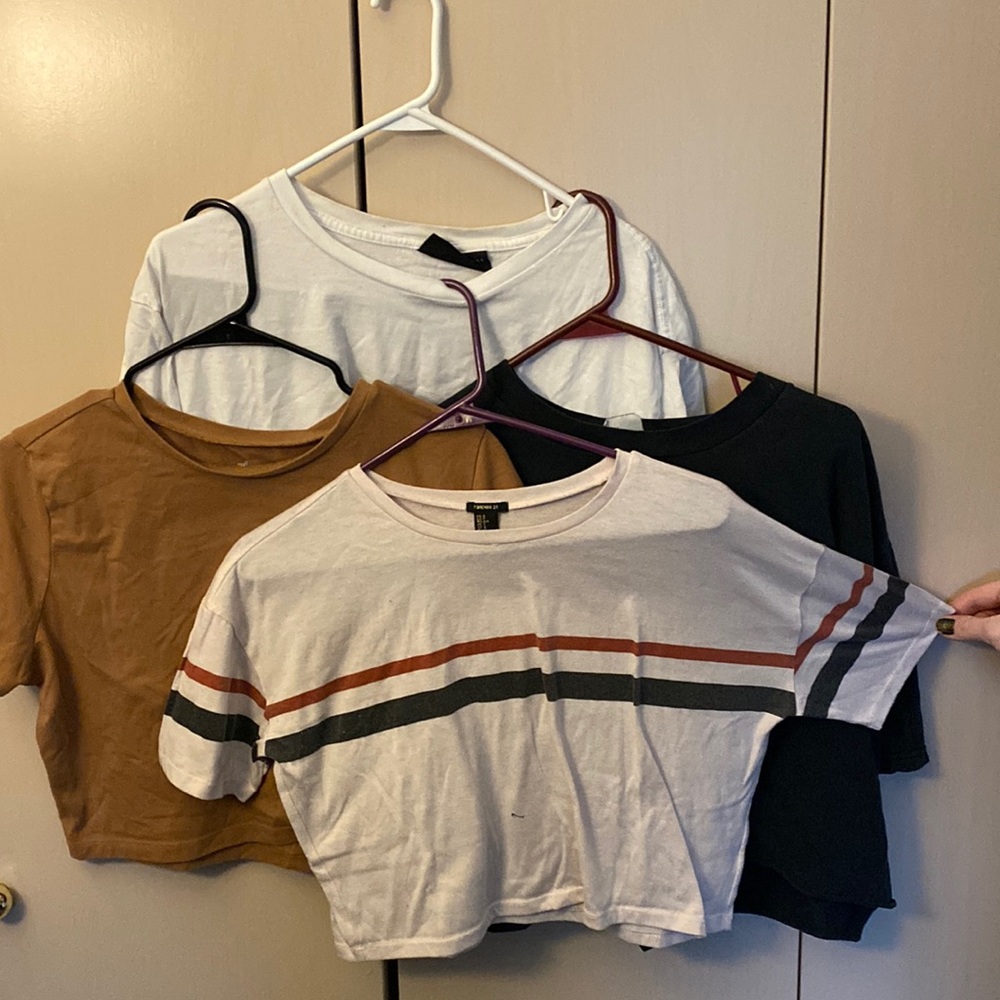 4 for $20 comfy crop top t-shirts